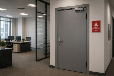 Противопожарные двери для офиса