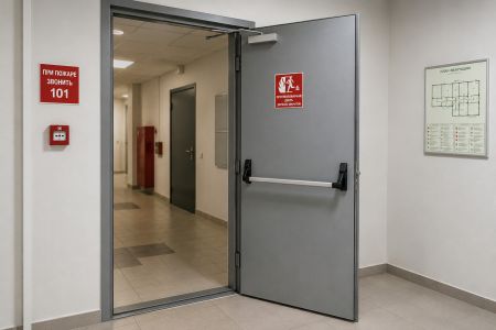 Монтаж и эксплуатация противопожарных дверей