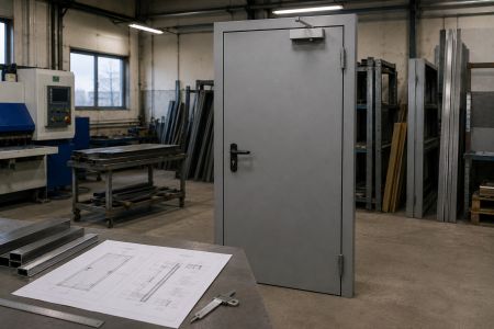 Особенности изготовления огнестойких дверей